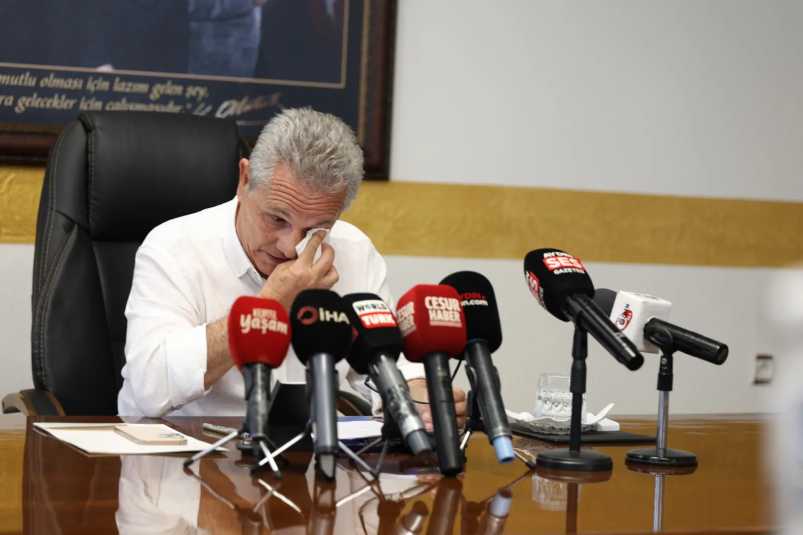 Nazilli Belediye Başkanı tetikten duygusal Veda - Fotoğraf Galerisi 1