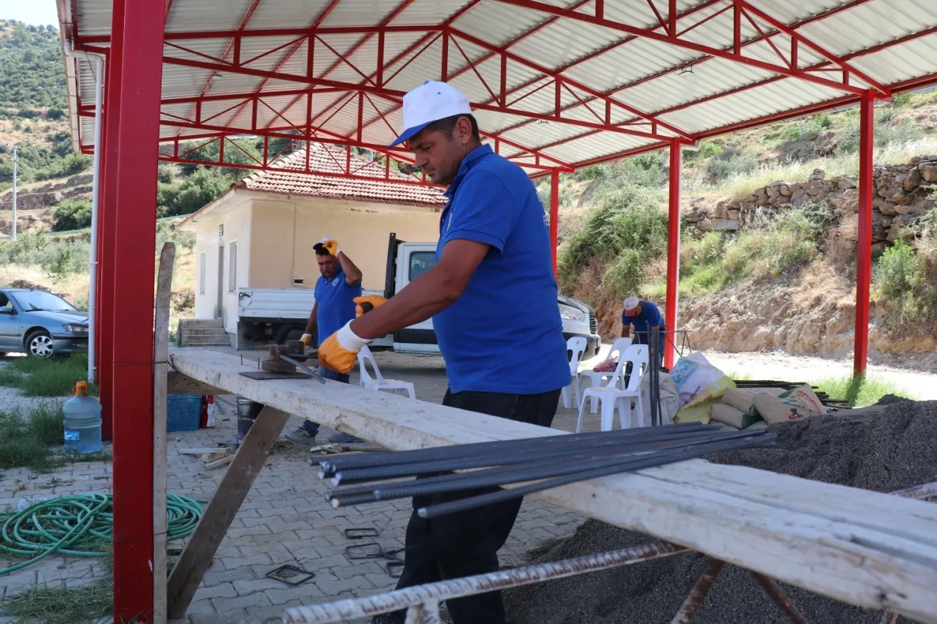Bozdoğan Belediyesi kendi gücü ile üretiyor