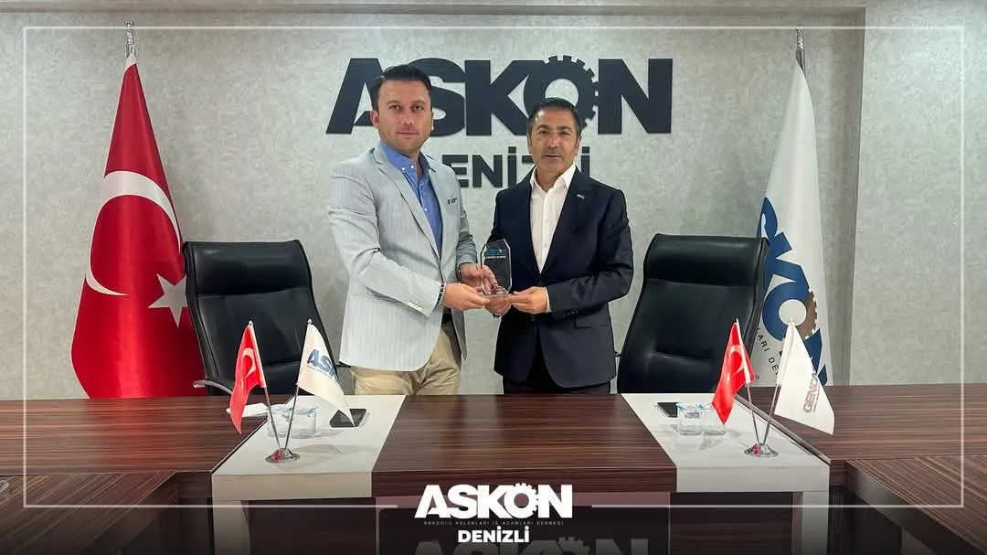 Başkan Uğur Erdoğan askonda ağırladı