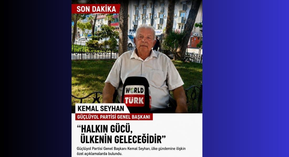 Güçlü Yol partisi Genel başkanı Kemal Seyhan Türkiye'nin geleceğine ilişkin görüşlerini belirtti